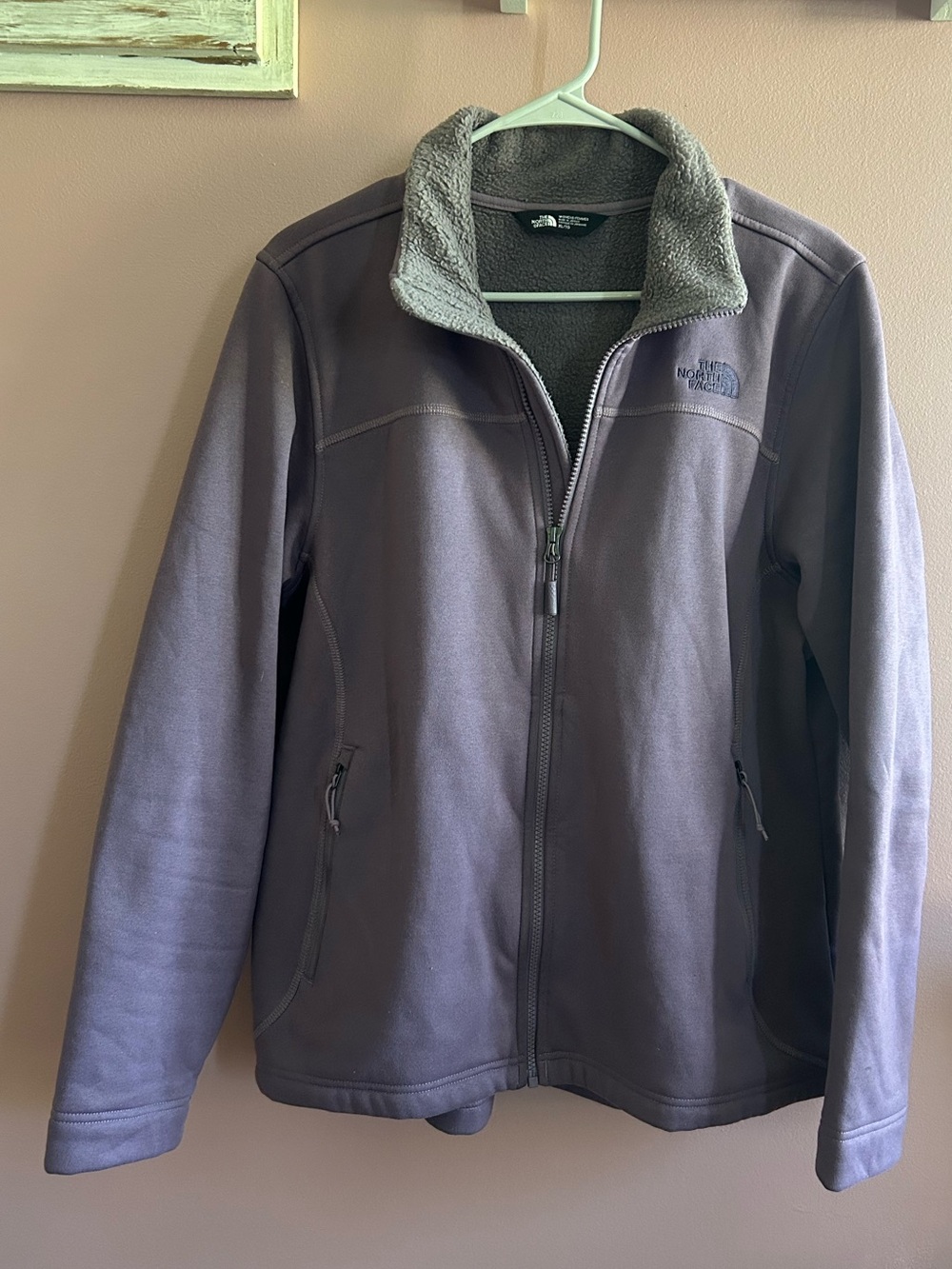The North Face Lavender/Purple jacket with Sherpa lined interior